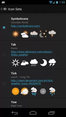 Скриншот приложения Eye In Sky Weather - №4