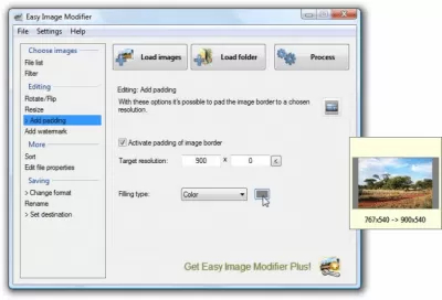 Скриншот приложения Easy Image Modifier - №2