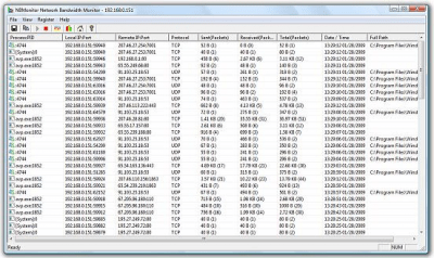 Скриншот приложения NBMonitor Network Bandwidth Monitor - №1