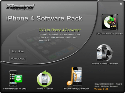 Скриншот приложения iPhone 4 Software Pack - №1