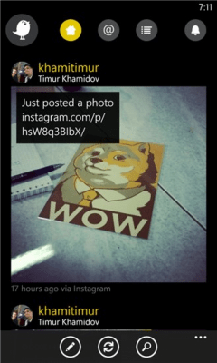 Скриншот приложения Tweet It! - №7