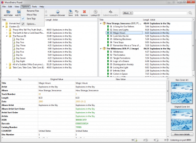 Скриншот приложения MusicBrainz Picard - №3