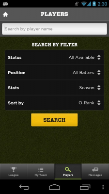 Скриншот приложения Yahoo! Fantasy Baseball - №2