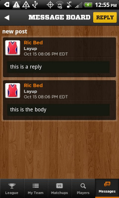 Скриншот приложения Yahoo! Fantasy Basketball 2012 - №8