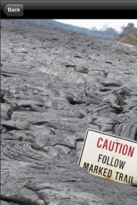 Скриншот приложения Kilauea Volcano Hawaii - №1