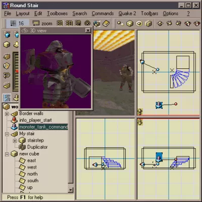 Скриншот приложения QuArK - №4