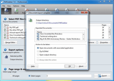 Скриншот приложения PdfGrabber - №6