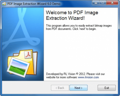 Скриншот приложения PDF Image Extraction Wizard - №1