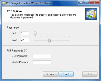Скриншот приложения PDF Image Extraction Wizard - №3