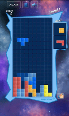Скриншот приложения Tetris Space - №3