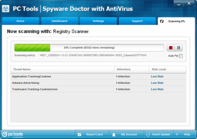 Скриншот приложения Spyware Doctor with AntiVirus - №3