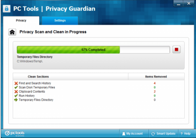 Скриншот приложения Privacy Guardian - №2