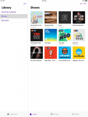 Скриншот приложения Подкасты - №3