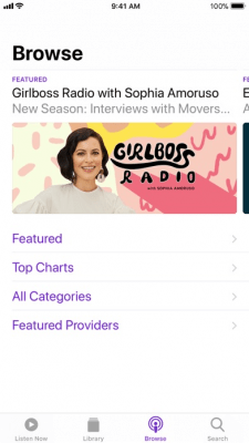 Скриншот приложения Подкасты - №5