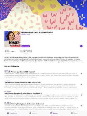 Скриншот приложения Подкасты - №8