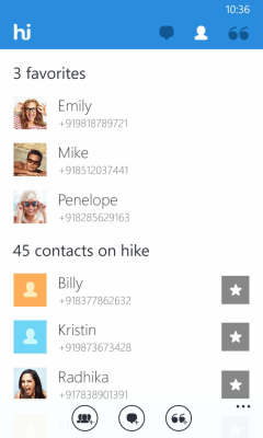 Скриншот приложения hike - №4