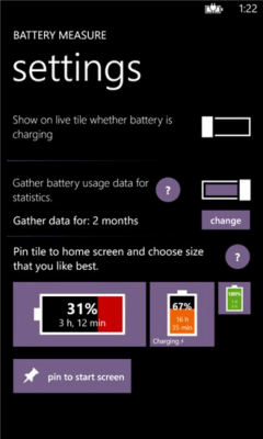 Скриншот приложения Battery Measure - №4