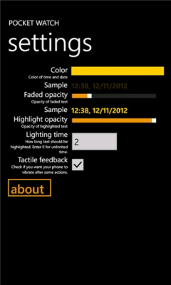 Скриншот приложения Pocket watch - №4
