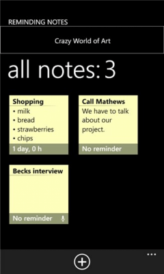Скриншот приложения Reminding Notes - №4