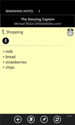 Скриншот приложения Reminding Notes - №6