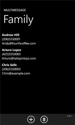 Скриншот приложения Multimessage - №4