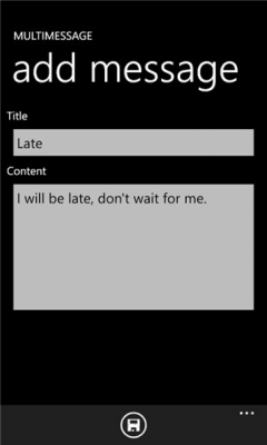 Скриншот приложения Multimessage - №6