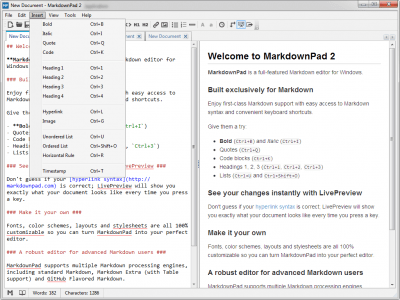 Скриншот приложения MarkdownPad - №2