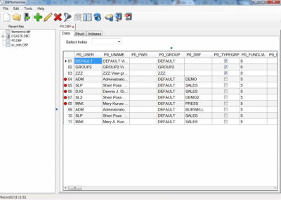 Скриншот приложения DBFtomorrow - №3