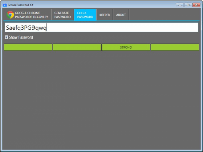 Скриншот приложения SecurePassword Kit - №3