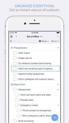 Скриншот приложения Organize:Me - Personal Task Manager & To Do List - №10