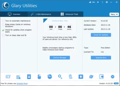 Скриншот приложения Glary Utilities - №2