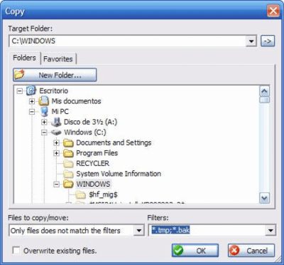Скриншот приложения FileMenu Tools Portable - №7