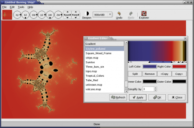 Скриншот приложения Gnofract 4D - №4
