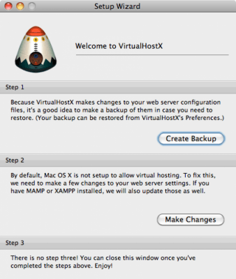 Скриншот приложения VirtualHostX - №2