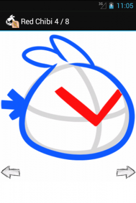Скриншот приложения Как рисовать: Angry Birds - №2