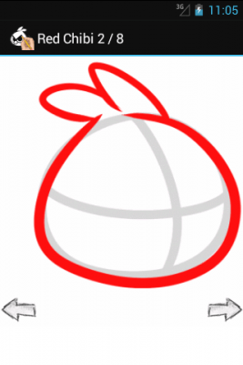 Скриншот приложения Как рисовать: Angry Birds - №3