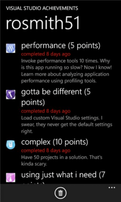 Скриншот приложения VSAchievements - №3
