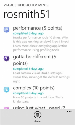 Скриншот приложения VSAchievements - №7