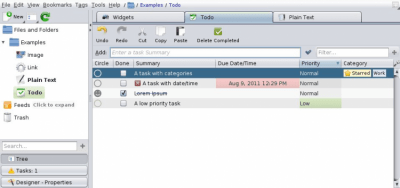 Скриншот приложения Makagiga - №3