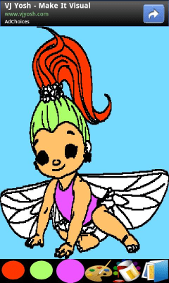 Скриншот приложения Раскраска для детей принцессы - №5