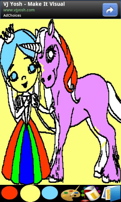 Скриншот приложения Раскраска для детей принцессы - №7