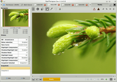 Скриншот приложения Raw Therapee - №1