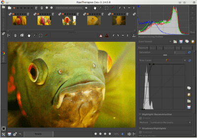 Скриншот приложения Raw Therapee - №4