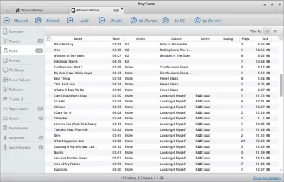 Скриншот приложения AnyTrans - №3