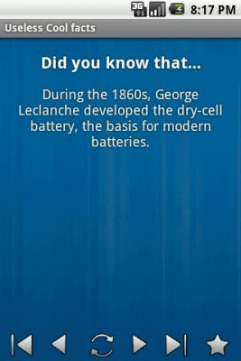 Скриншот приложения Useless cool facts - №3