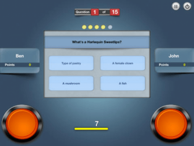 Скриншот приложения Buzzer Quiz - 1 vs. 1 - №4
