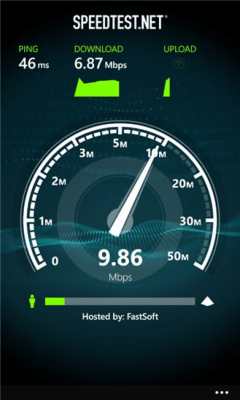 Скриншот приложения Speedtest.net - №3