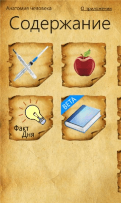 Скриншот приложения Анатомия человека - №5