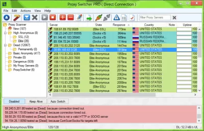 Скриншот приложения Proxy Switcher Standard - №2