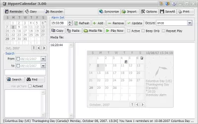 Скриншот приложения HyperCalendar Free - №4